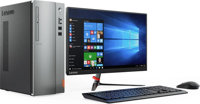 Lenovo IdeaCentre 510S-07ICB, Core i3-8100, 8GB RAM, 256GB SSD, 1TB HDD, DE