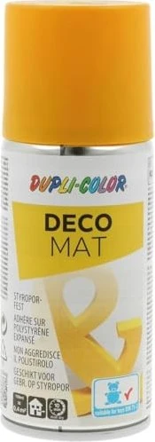 Dupli-Color Deco Mat Acryllack-Spray RAL 1007 narzissengelb, 150ml