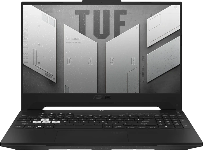 ASUS TUF Dash F15 FX517ZR-HN004W, Black, Core i7-12650H, 16GB RAM, 512GB SSD, GeForce RTX 3070, DE