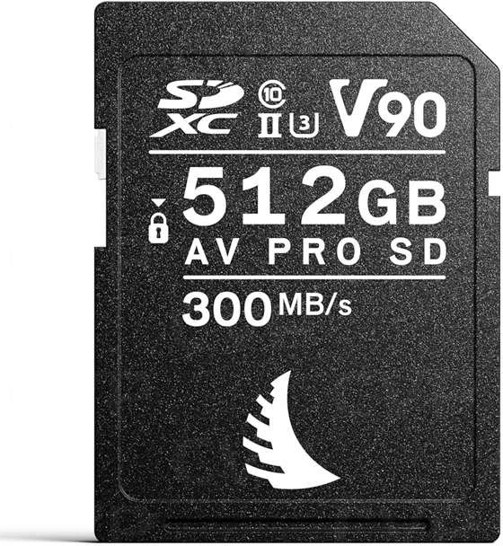 Angelbird AV PRO SD MK2 V90 R300/W280 512GB, UHS-II U3, Class 10