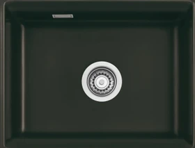 systemceram Kara 50 U/g Unterbau Becken mittig nigra