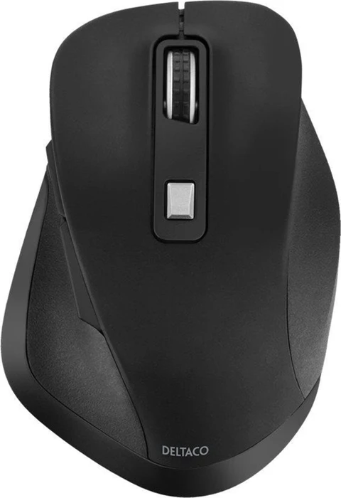 Deltaco Office Ergonomic Wireless Mouse schwarz, USB