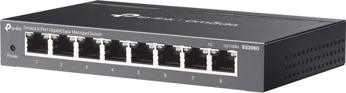TP-Link Omada ES200 Desktop Gigabit Managed Switch, 8x RJ-45