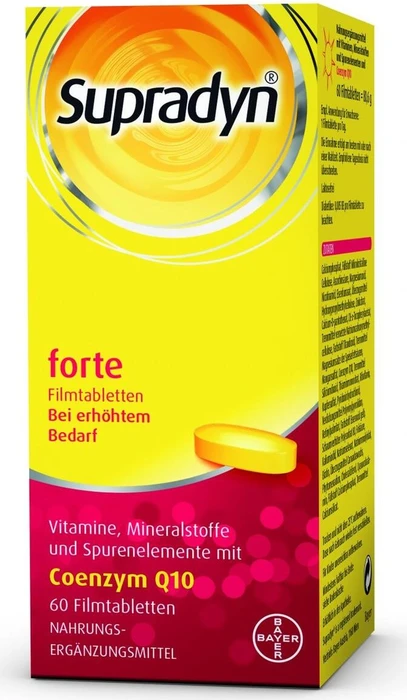 Supradyn forte Q10 Filmtabletten, 30 Stück