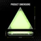 Corsair iCUE LC100 Case Accent Lighting Panels Mini Triangle Starter Kit, RGB-Beleuchtungsset, 9er-Pack, schwarz Vorschaubild