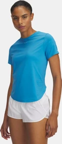 Under Armour Launch Elite Funktionsshirt kurzarm ether blue/reflective (Damen)