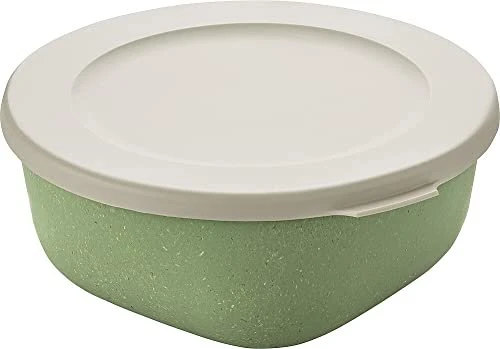 koziol Connect Box 0.7 mit Deckel Speisegefäß 700ml nature leaf green