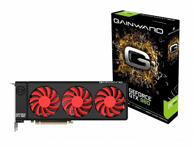 Gainward GeForce GTX 980, 4GB GDDR5, DVI, Mini HDMI, 3x mDP