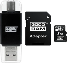 goodram M1A5 R60 8GB Kit, UHS-I, Class 10