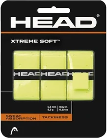 Head Xtremesoft Overgrip Griffband gelb, 3 Stück