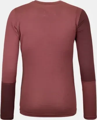 Ortovox 185 Rock'N'Wool Funktionsshirt langarm mountain rose (Damen)