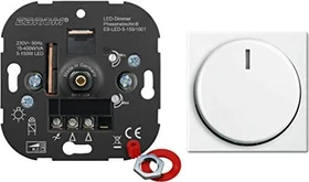 Busch-Jaeger Busch-balance SI Zentralscheibe für Dimmer Drehknopf, alpinweiß