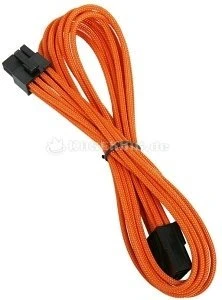 BitFenix Alchemy 8-Pin PCIe Verlängerung 45cm, sleeved orange