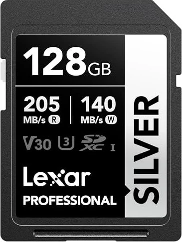 Lexar Professional SILVER, SD UHS-I U3, V30