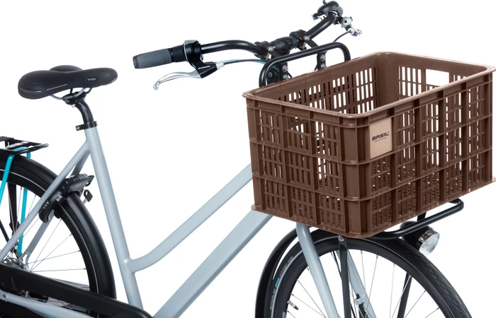 Basil Crate L Fahrradkorb chocolate brown