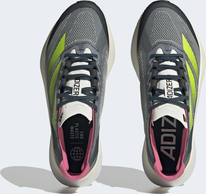 adidas Adizero Boston 12 arctic night/lucid lemon/carbon (Damen)