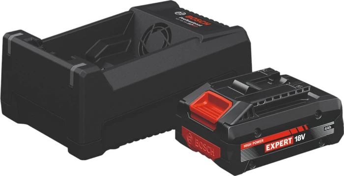 Bosch Professional EXPERT EXBA18V-40 Starterset 18V, 4.0Ah, Li-Ionen, 2 Akkus