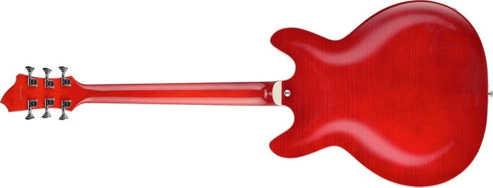 Hagstrom Super Viking Wild Cherry Transparent