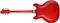 Hagstrom Super Viking Wild Cherry Transparent Vorschaubild