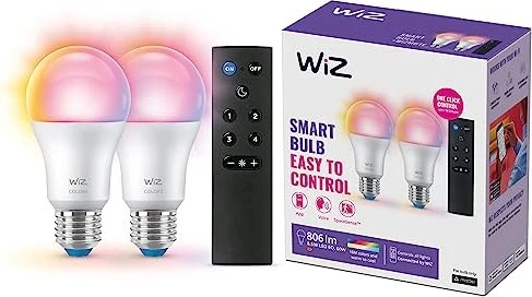 WiZ Colors LED Birne 8.5W E27 A60 Set