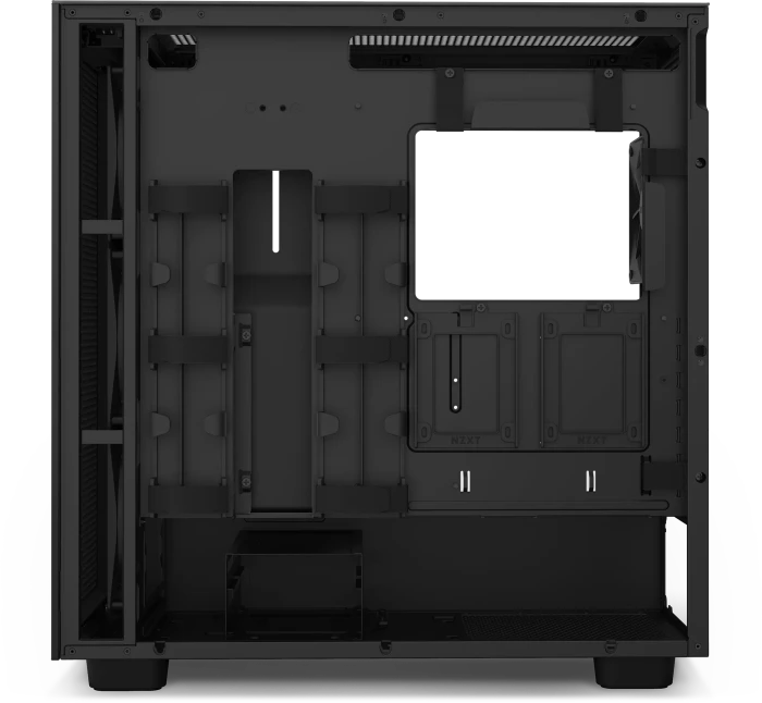 NZXT H7 Flow RGB Black, schwarz, Glasfenster