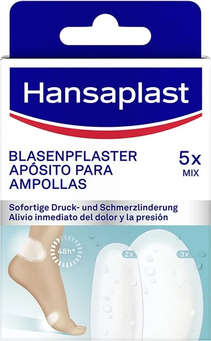 Hansaplast Blasenpflaster SOS Mix Pack, 5 Stück