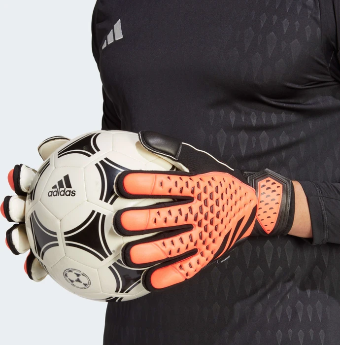 adidas Predator Match Fingersave Torwarthandschuhe solar orange/black