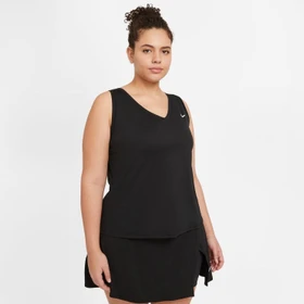 Nike Court Victory Funktionsshirt ärmellos schwarz/weiß (Damen)