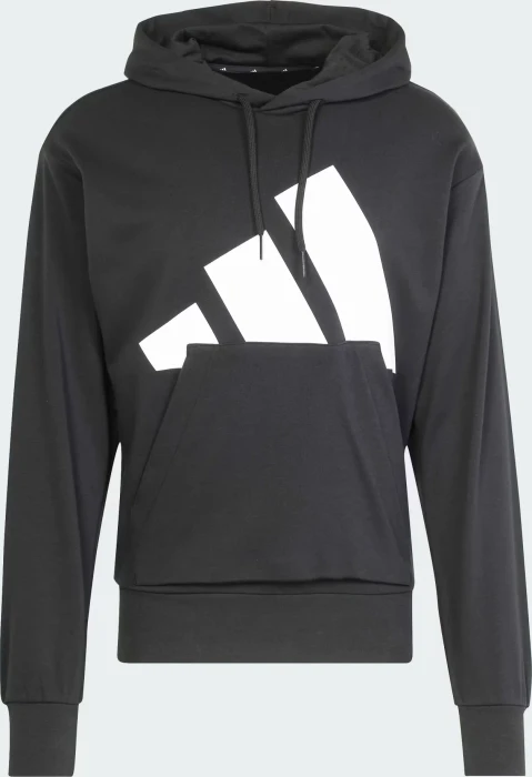 adidas Essentials Big Logo French Terry Hoodie schwarz/weiß (Herren)