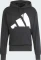 adidas Essentials Big Logo French Terry Hoodie schwarz/weiß (Herren) Vorschaubild
