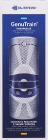 Bauerfeind GenuTrain Kniebandage Größe 7 titan, 1 Stück