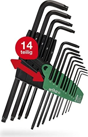 Wiha ProStar 366 Torx Winkelschlüsselsatz, 13-tlg.