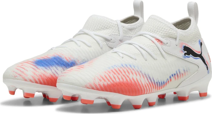 Puma Future 8 Match FG/AG puma white/puma black/glowing red (Junior)