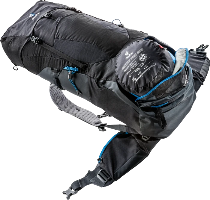Deuter Aircontact Lite 50+10 black/graphite