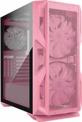 Antec NX800 pink, Glasfenster