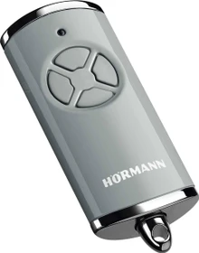 Hörmann HSE 4 BiSecure Handsender für Garagentor 4-Kanal, Classic Grau