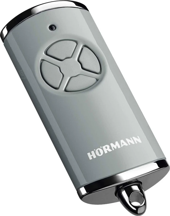 Hörmann HSE 4 BiSecure Handsender für Garagentor 4-Kanal, Classic Grau