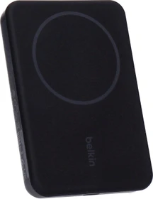 Belkin BoostCharge Magnetic Wireless Power Bank 5K + Stand schwarz