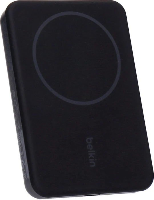 Belkin BoostCharge Magnetic Wireless Power Bank 5K + Stand schwarz