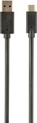 Gembird USB 3.0 AM to Type-C Cable (AM/CM) 1.8m schwarz