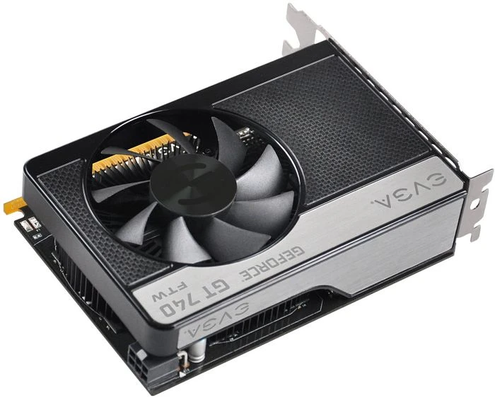 EVGA GeForce GT 740 FTW, 2GB GDDR5, 2x DVI, Mini HDMI