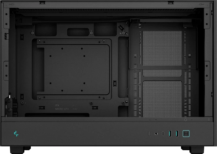 DeepCool CH260, schwarz, Glasfenster