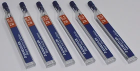 Staedtler Mars micro carbon 250 Druckbleistiftmine 2B 0.5mm graphit, 6er-Pack