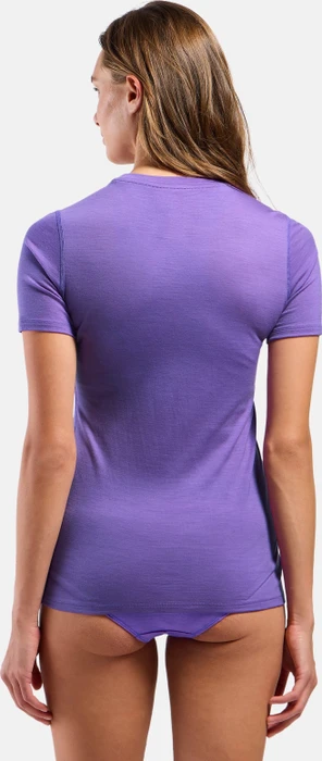 Odlo Natural Merino 160 Baselayer Funktionsshirt kurzarm afterparty (Damen)