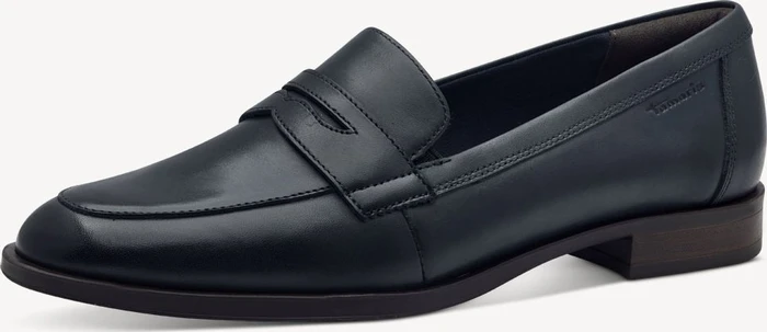 Tamaris Lederslipper blau (Damen)