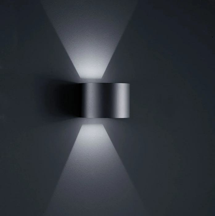Helestra SIRI 44-R Wandleuchte schwarz