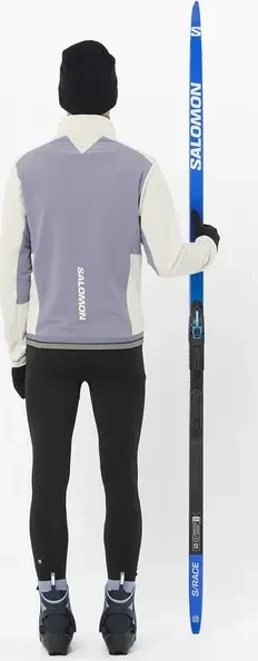 Salomon Gore-Tex Infinium Windstopper Funktionsjacke whisper white (Herren)