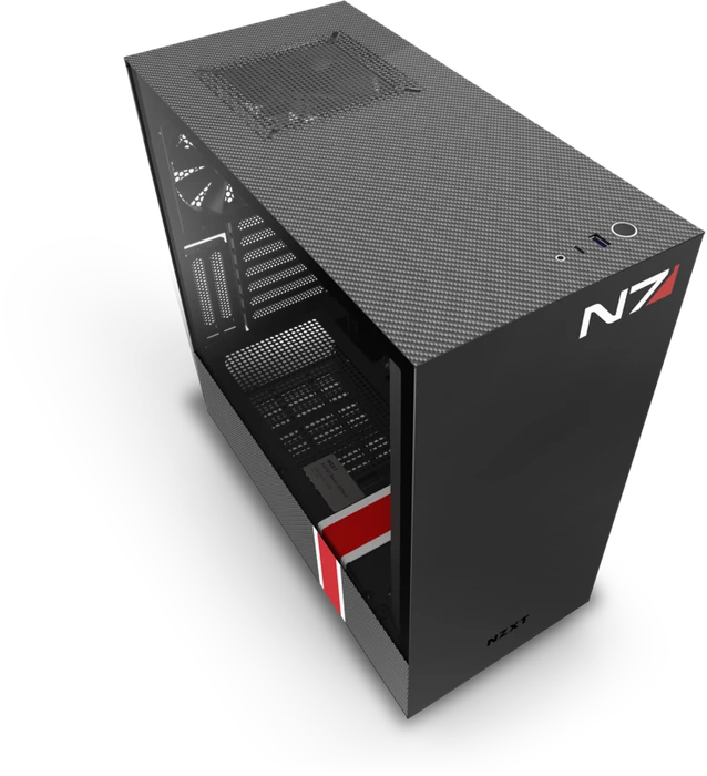 NZXT H510i Mass Effect N7 Special Edition - CRFT 07, Glasfenster