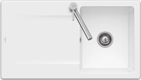 Villeroy & Boch Siluet 50 Einbau Becken reversibel stone white