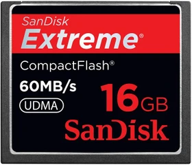 SanDisk Extreme R60/W60 16GB